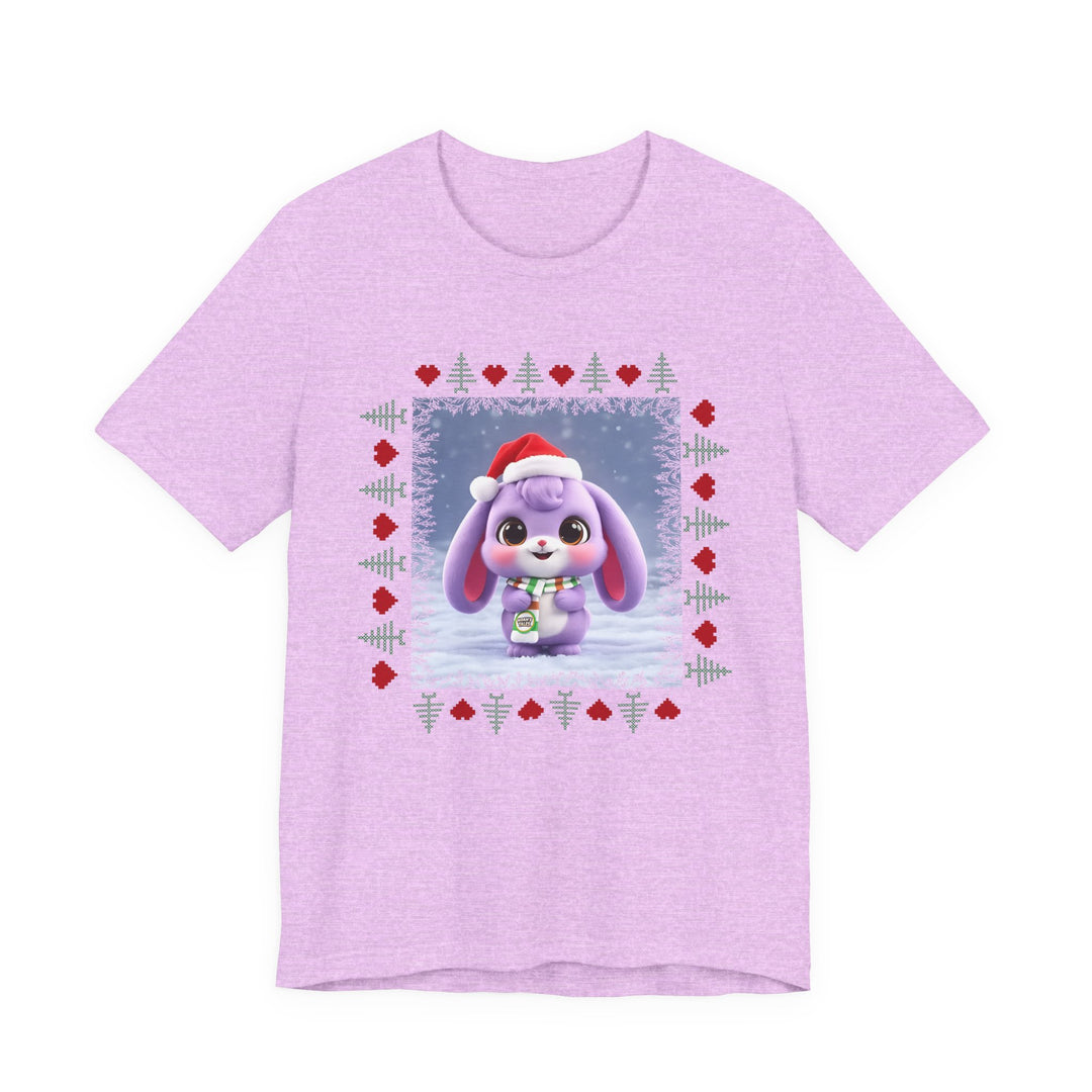 Noah’s Tales™ Lilac Christmas Women's Bella T-Shirt