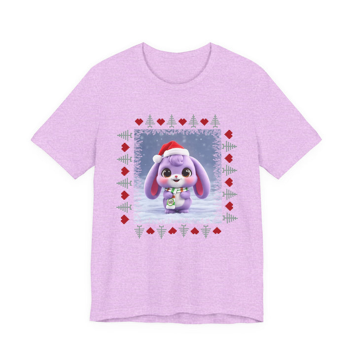 Noah’s Tales™ Lilac Christmas Women's Bella T-Shirt