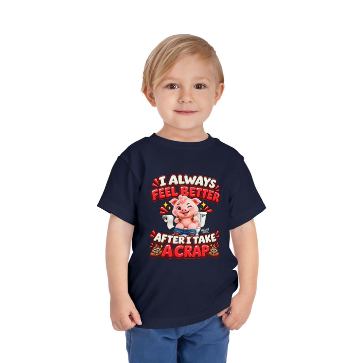 Noah’s Tales™ I Always Feel Better After I Take A Crap | Pip Boy's T-Shirt