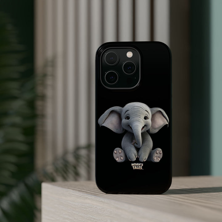 Noah’s Tales™ Noah Elephant Magnetic Tough Cases | Cute Elephant Phone Cover