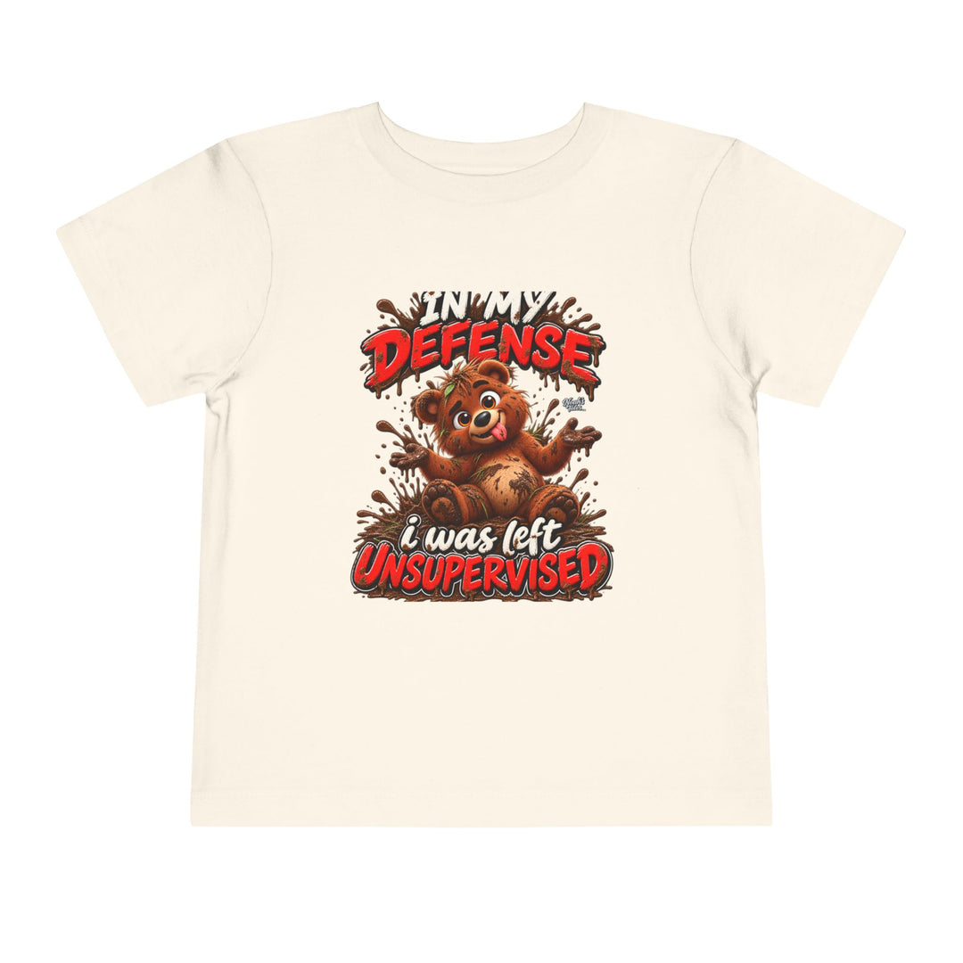 Noah’s Tales™ In My Defense I Was Left Unsupervised | Baxter Boy's T-Shirt