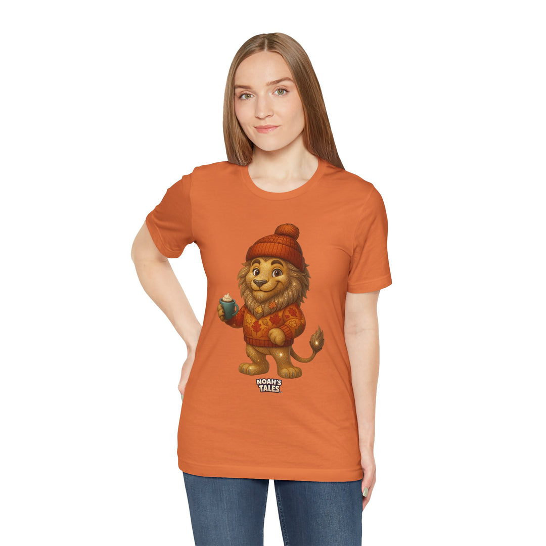 Noah’s Tales™ Thanksgiving Leo Women's Bella T-Shirt