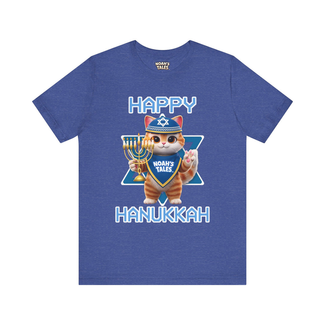 Noah’s Tales™ Happy Hanukkah Tommy Men's Bella T-Shirt