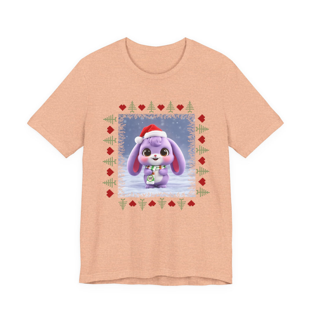 Noah’s Tales™ Lilac Christmas Women's Bella T-Shirt