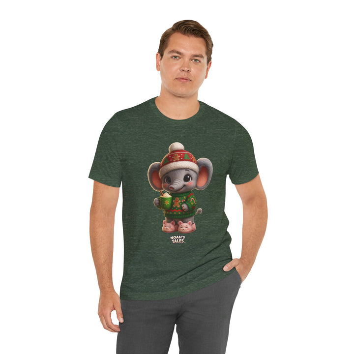 Noah’s Tales™ Christmas Ellie Belle Men's Bella T-Shirt