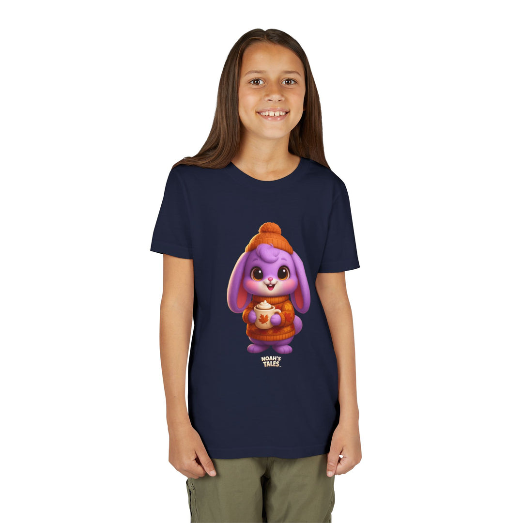 Noah’s Tales™ Thanksgiving Lilac Girl's Bella T-Shirt