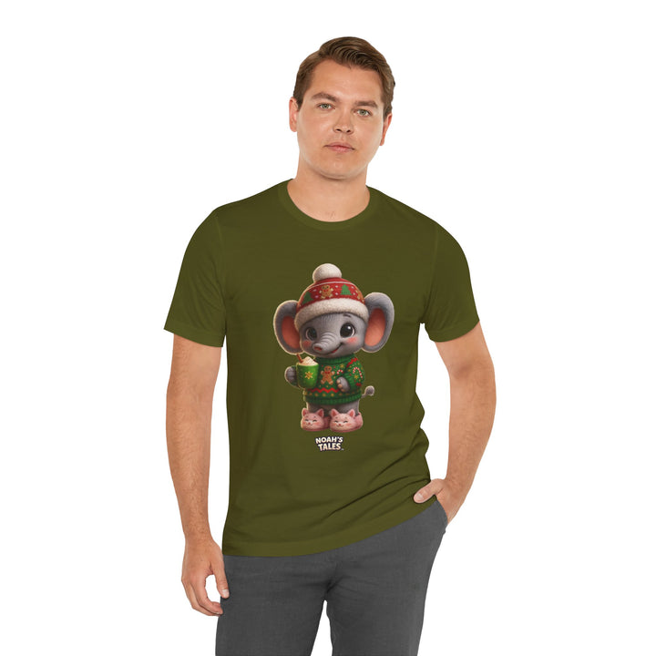 Noah’s Tales™ Christmas Ellie Belle Men's Bella T-Shirt