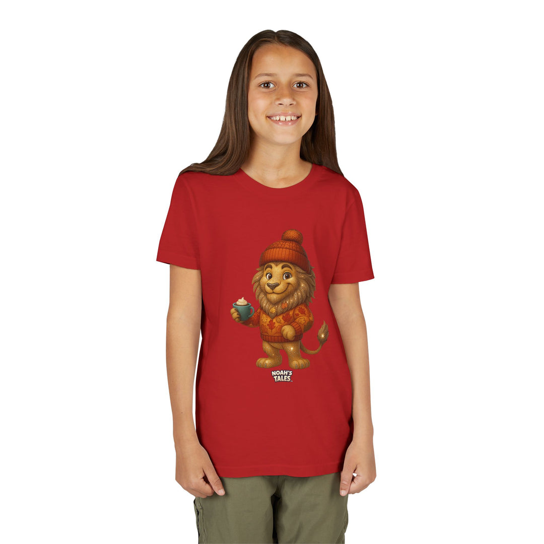 Noah’s Tales™ Thanksgiving Leo Girl's Bella T-Shirt