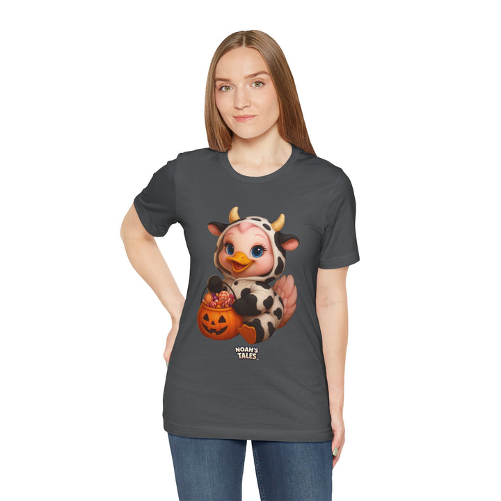 Noah’s Tales™ Cow Halloween Costume Luna Women's Bella T-Shirt