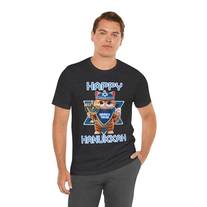 Noah’s Tales™ Happy Hanukkah Tommy Men's Bella T-Shirt