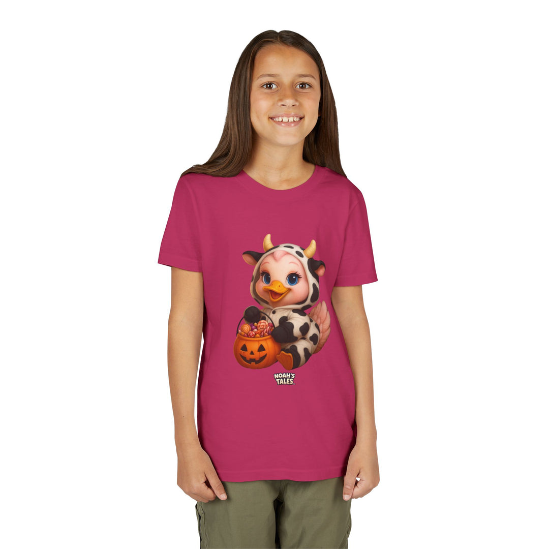 Noah’s Tales™ Cow Halloween Costume Luna Girl's Bella T-Shirt