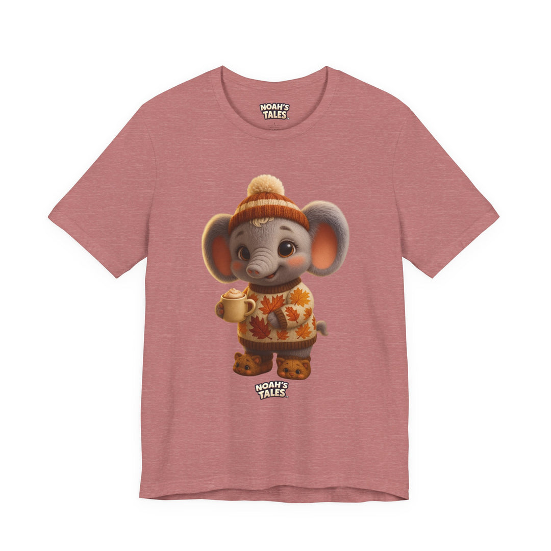 Noah’s Tales™ Thanksgiving Ellie Belle Women's Bella T-Shirt