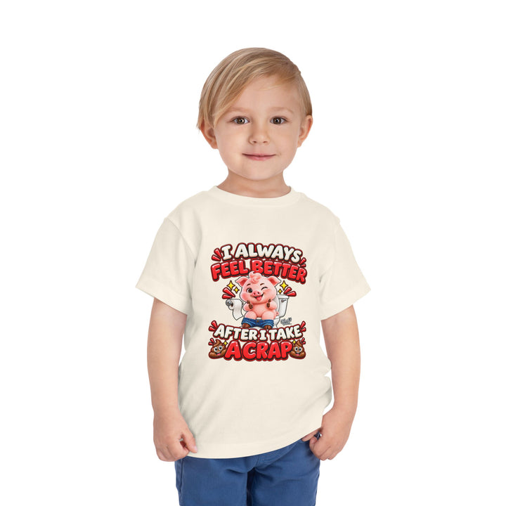 Noah’s Tales™ I Always Feel Better After I Take A Crap | Pip Boy's T-Shirt