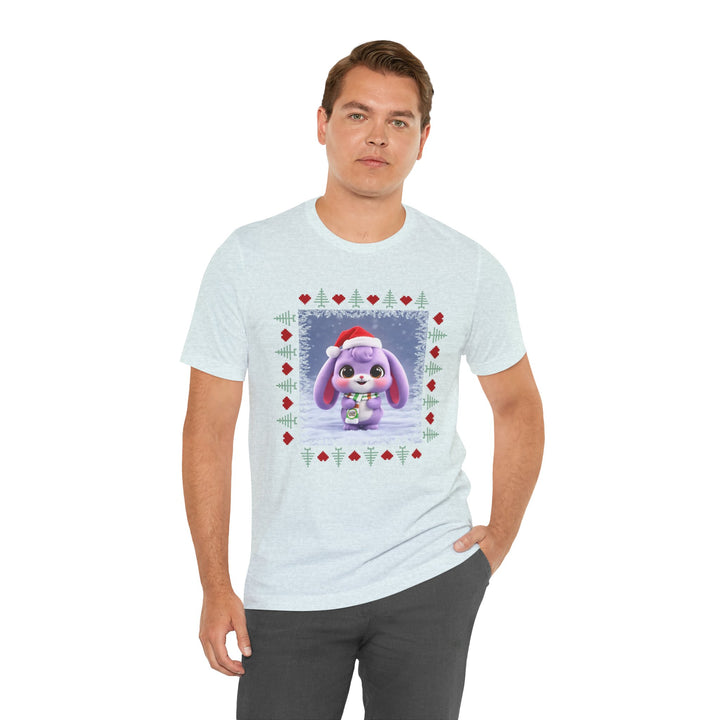 Noah’s Tales™ Lilac Christmas Men's T-Shirt