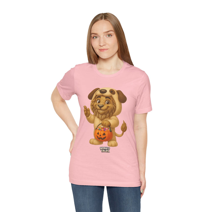 Noah’s Tales™ Halloween Leo Women's Bella T-Shirt