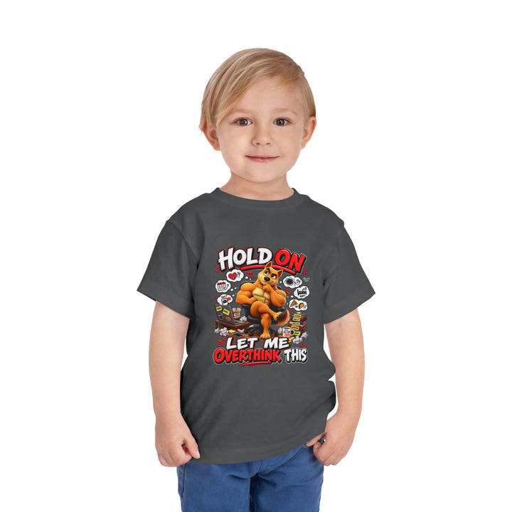 Noah’s Tales™ Hold On Let Me Overthink This | Ember Boy's T-Shirt