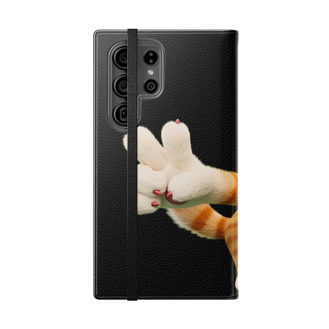 Noah’s Tales™ Tommy Flip Case Cartoon Phone Cover Pet Lover Gift Trendy Smartphone Wallet Animal Print Case