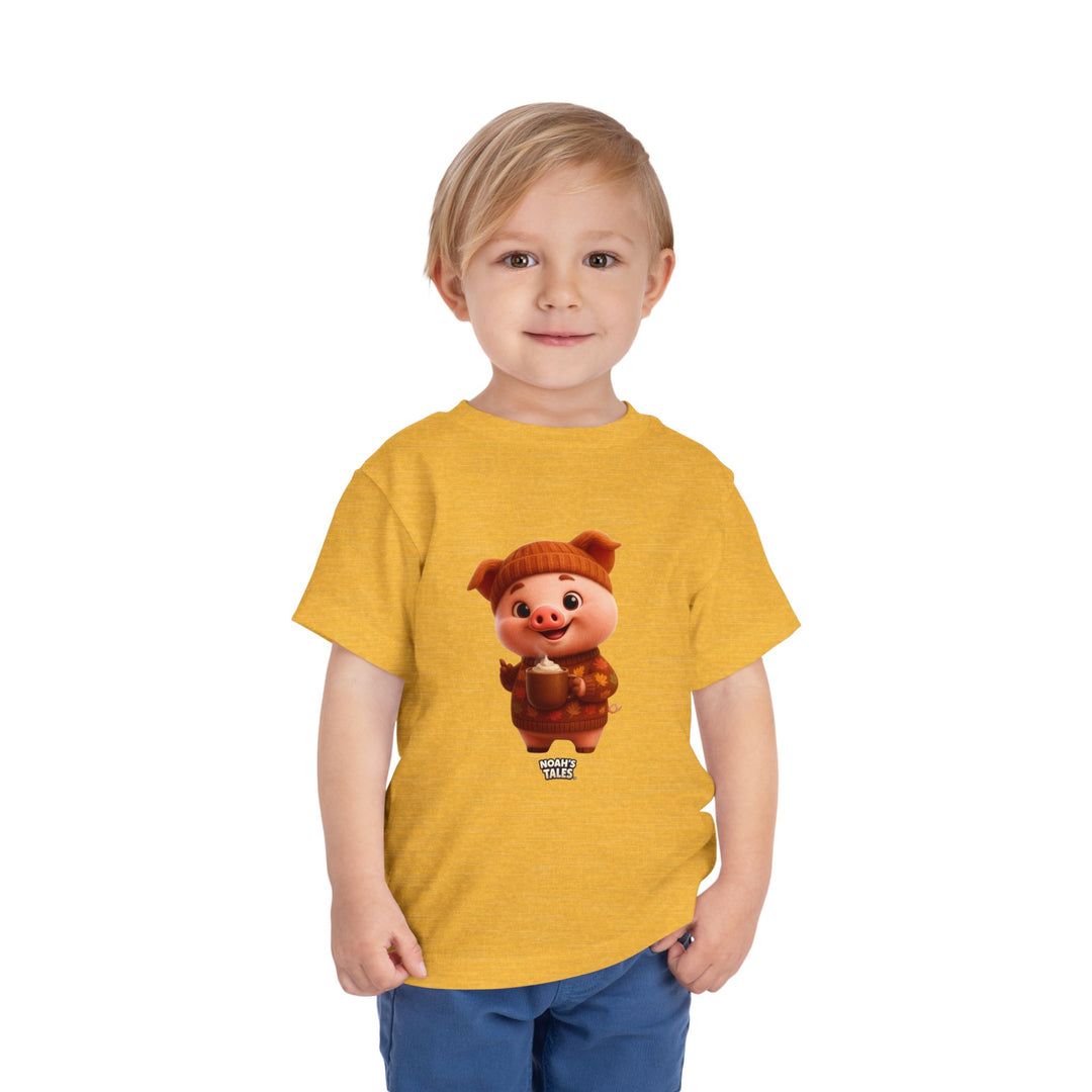 Noah’s Tales™ Thanksgiving Pip Boy's Bella T-Shirt
