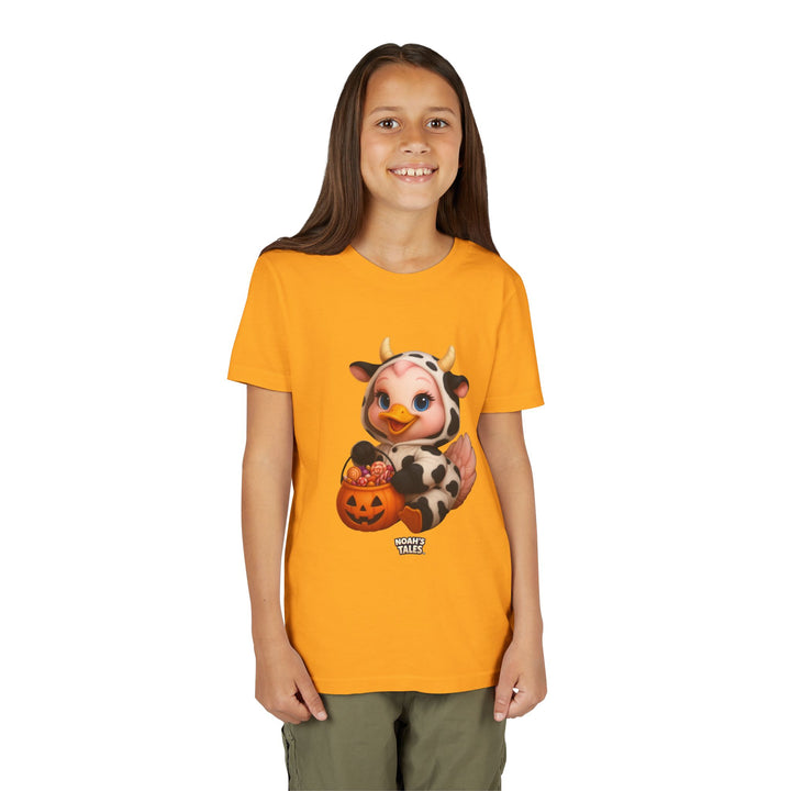 Noah’s Tales™ Cow Halloween Costume Luna Girl's Bella T-Shirt
