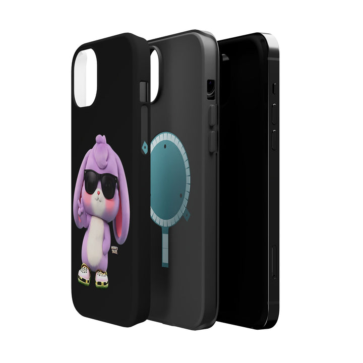 Noah’s Tales™ Lilac Phone Case Vibrant Protective cover Fun Gift for Kids and Teens Unique Cartoon Design