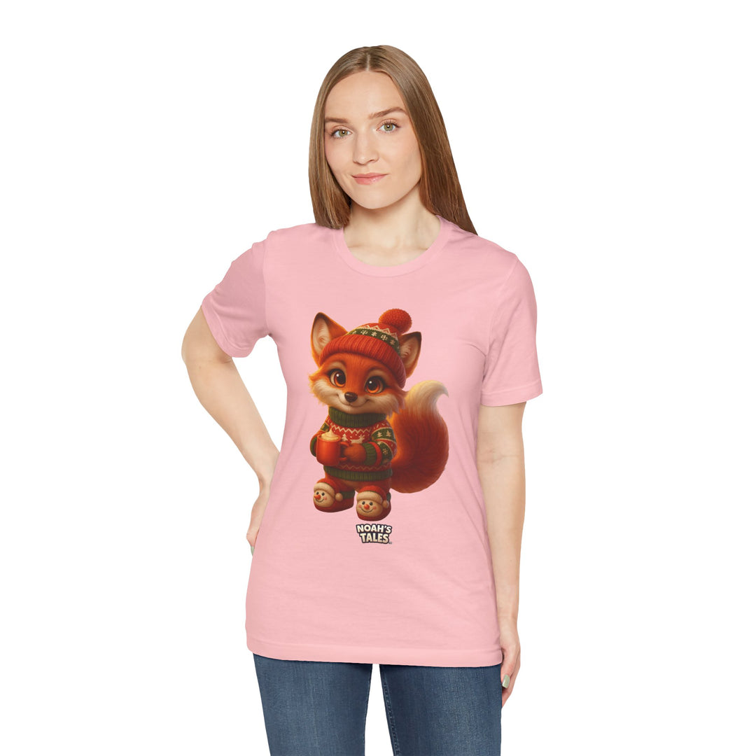 Noah’s Tales™ Christmas Ember Women's Bella T-Shirt