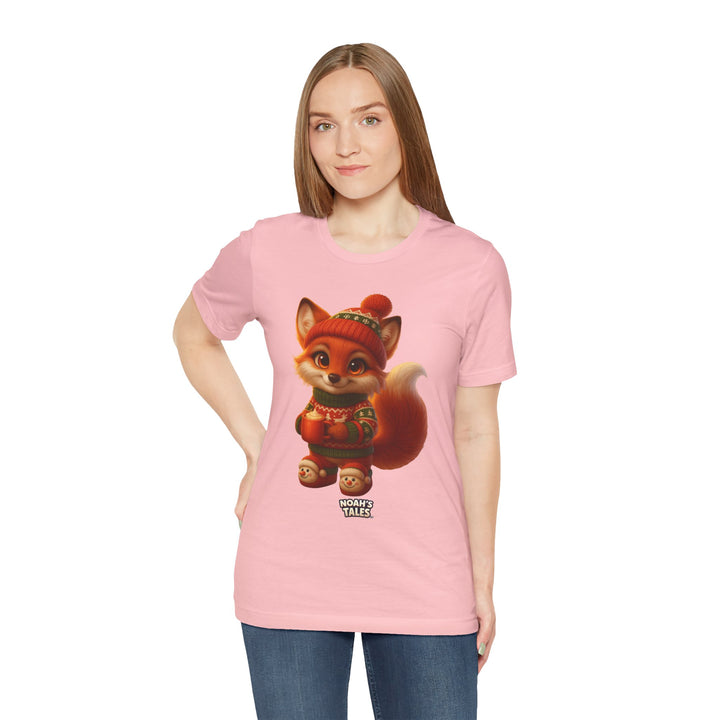 Noah’s Tales™ Christmas Ember Women's Bella T-Shirt