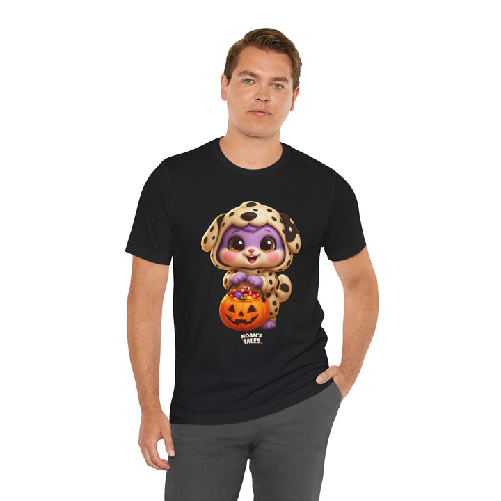 Noah’s Tales™ Halloween Lilac Men's Bella T-Shirt