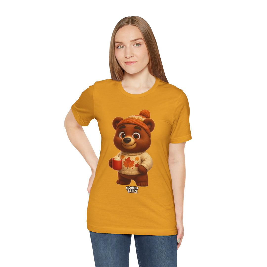 Noah’s Tales™ Thanksgiving Baxter Women's Bella T-Shirt