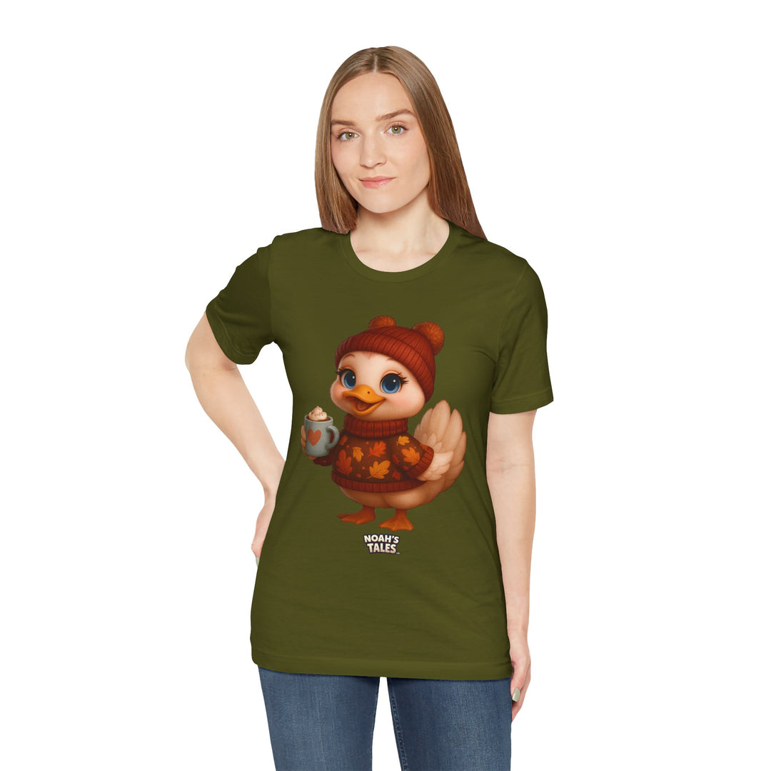 Noah’s Tales™ Thanksgiving Luna Women's Bella T-Shirt