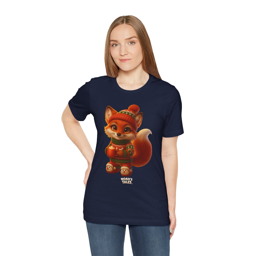Noah’s Tales™ Christmas Ember Women's Bella T-Shirt