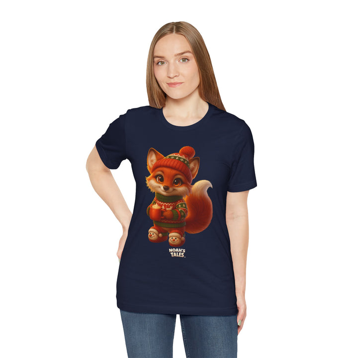 Noah’s Tales™ Christmas Ember Women's Bella T-Shirt