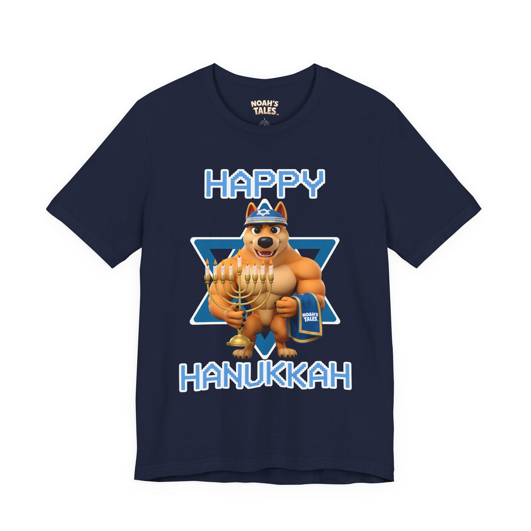 Noah’s Tales™ Happy Hanukkah Ranger Women's Bella T-Shirt
