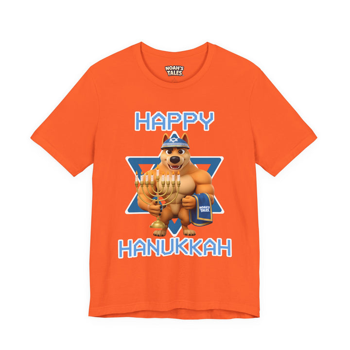 Noah’s Tales™ Happy Hanukkah Ranger Women's Bella T-Shirt
