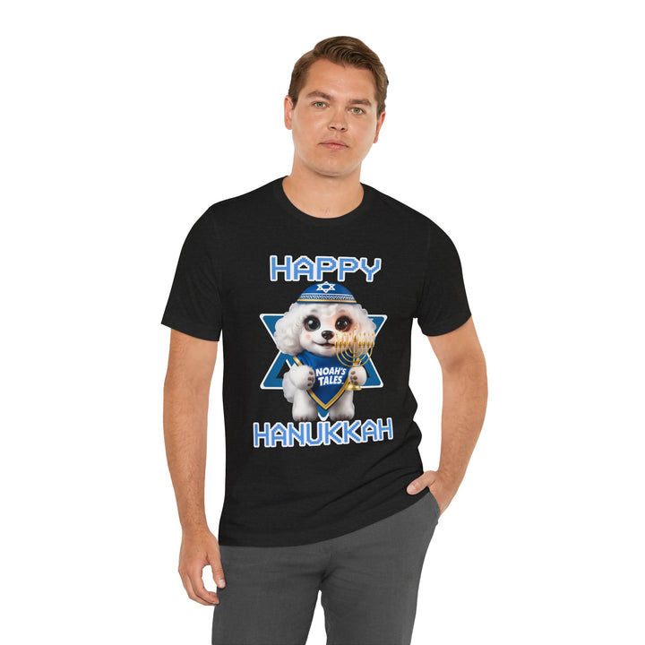 Noah’s Tales™ Happy Hanukkah Coco Men's Bella T-Shirt