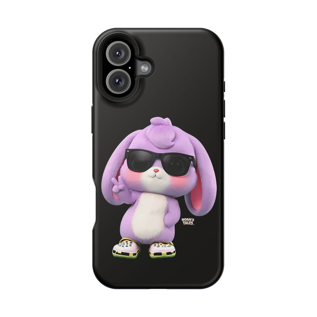 Noah’s Tales™ Lilac Phone Case Vibrant Protective cover Fun Gift for Kids and Teens Unique Cartoon Design