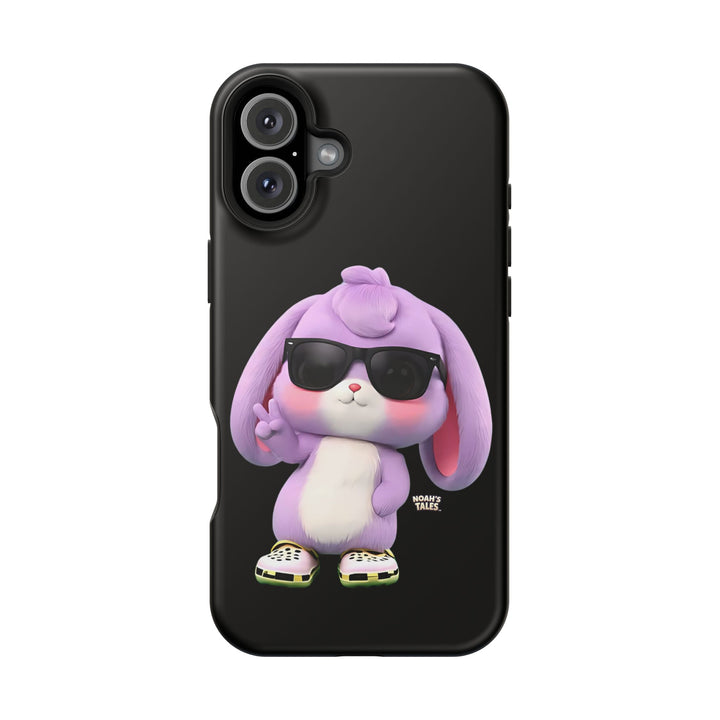 Noah’s Tales™ Lilac Phone Case Vibrant Protective cover Fun Gift for Kids and Teens Unique Cartoon Design