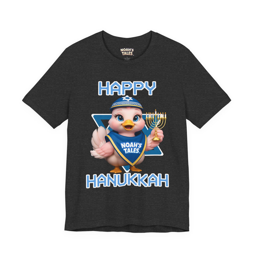 Noah’s Tales™ Happy Hanukkah Luna Women's Bella T-Shirt
