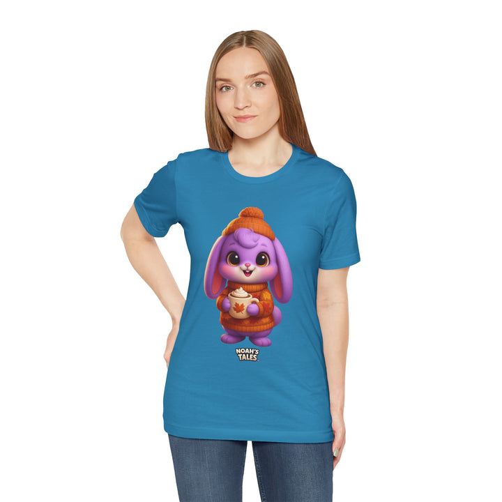 Noah’s Tales™ Thanksgiving Lilac Women's Bella T-Shirt