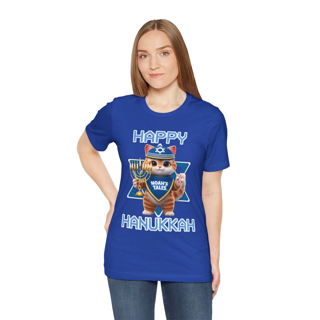 Noah’s Tales™ Happy Hanukkah Tommy Women's Bella T-Shirt
