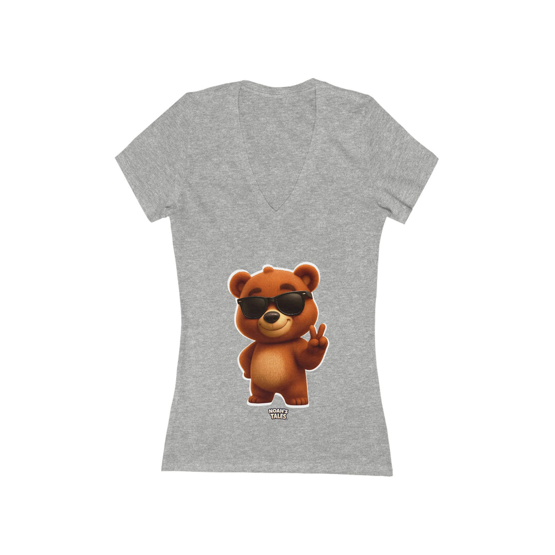 Noah’s Tales™ Cool Baxter Women's V-Neck Bella T-Shirt