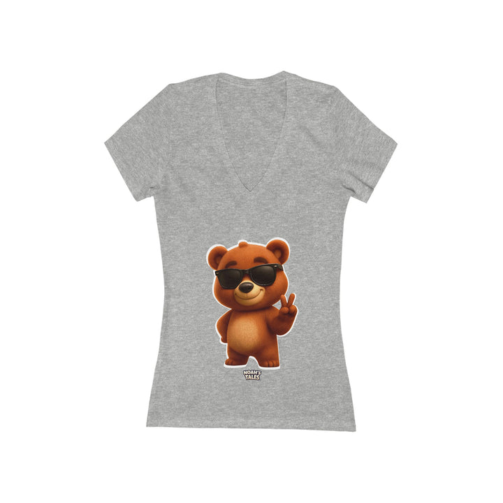 Noah’s Tales™ Cool Baxter Women's V-Neck Bella T-Shirt