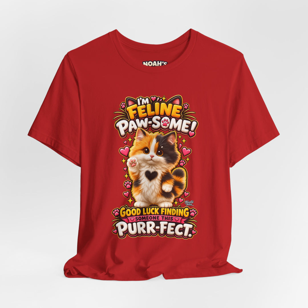 Noah’s Tales™ I’m Feline Paw-Some | Tommy Men's T-Shirt