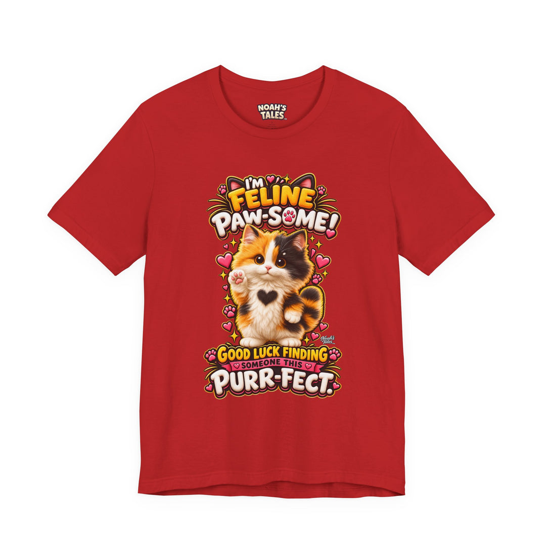Noah’s Tales™ I’m Feline Paw-Some | Tommy Women's Bella T-Shirt