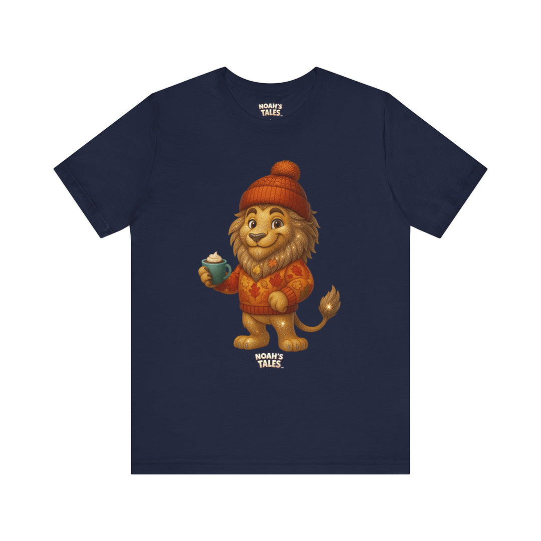 Noah’s Tales™ Thanksgiving Leo Men's Bella T-Shirt