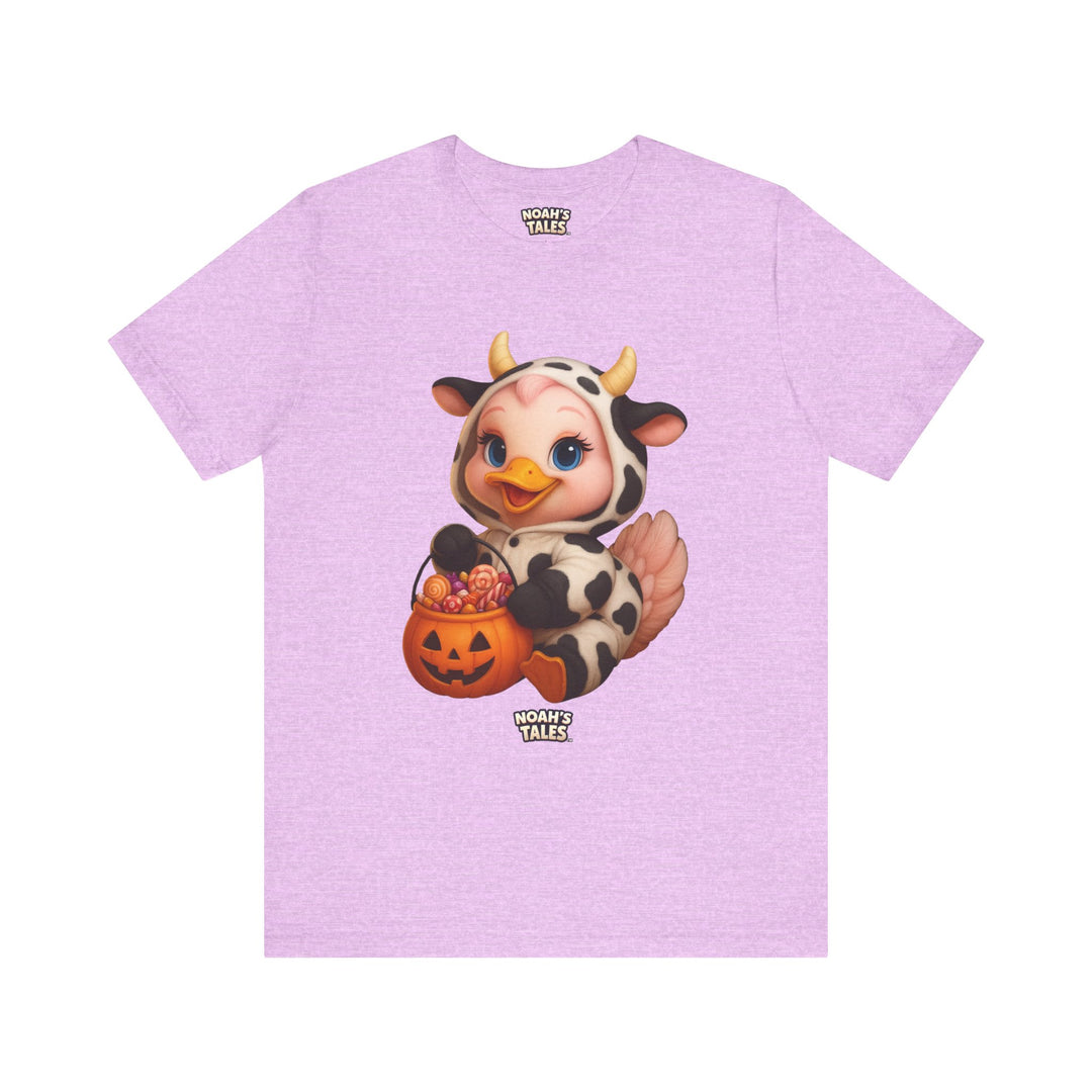 Noah’s Tales™ Cow Halloween Costume Luna Men's Bella T-Shirt