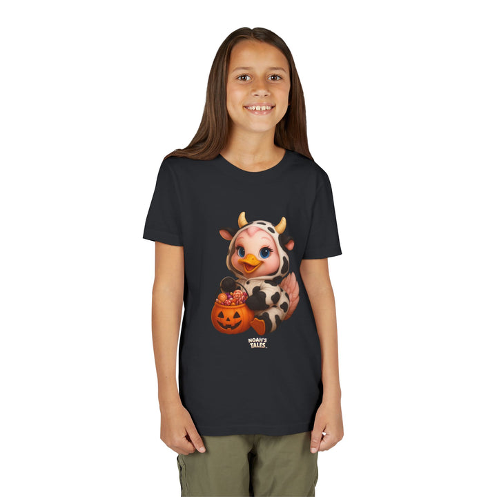 Noah’s Tales™ Cow Halloween Costume Luna Girl's Bella T-Shirt