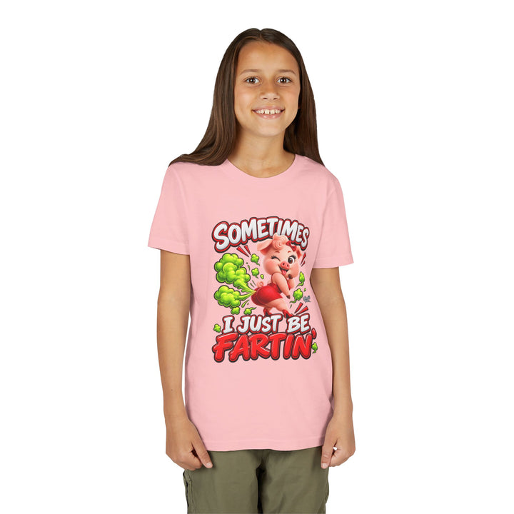 Noah’s Tales™ Sometimes I Just Be Fartin’ | Pip Girlfriend Girl's Bella T-Shirt