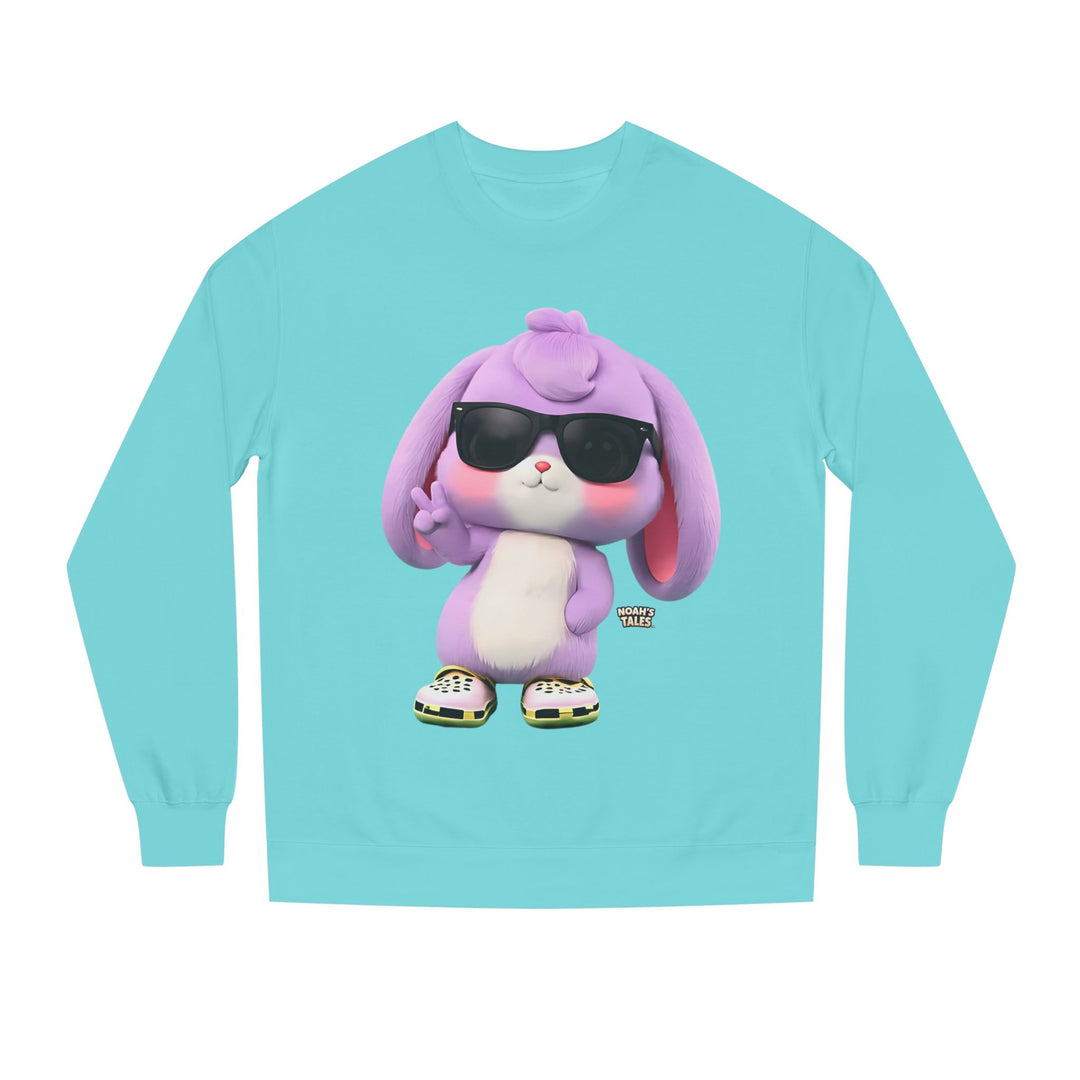 Noah’s Tales™ Cool Lilac Women's Crew Neck Sweatshir
