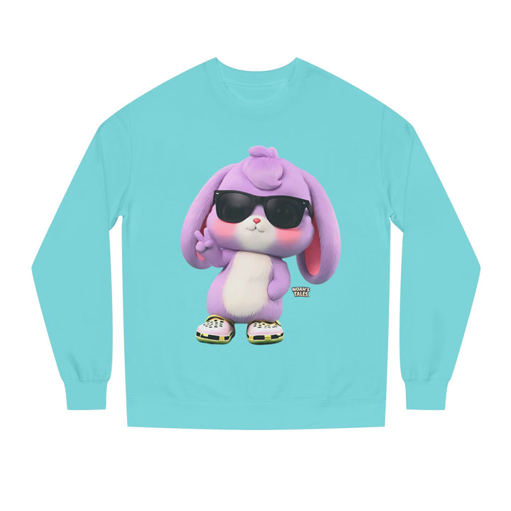 Noah’s Tales™ Cool Lilac Women's Crew Neck Sweatshir
