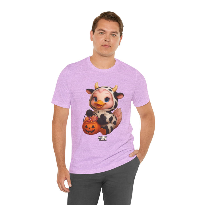Noah’s Tales™ Cow Halloween Costume Luna Men's Bella T-Shirt